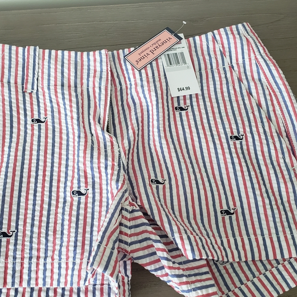 Vineyard vines seersucker shorts